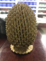 (Green Xiaodian) Three-page one-point paper coin pineapple Fidelity coin folding transshipment coins pineapple ornaments