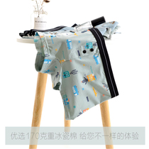  Zhang Qingnian high waist four-corner les handsome T neutral seamless pure cotton breathable boxer briefs womens cotton underpants women