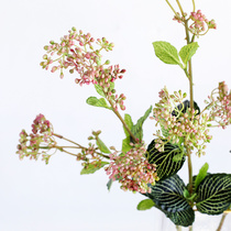 Wind reciting Bruccian American countryside to put floral interior decoration simulation green planting soft assembly flower emulated floral material