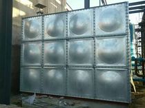 Hot-dip galvanized steel plate water tank fire water tank softened water tank assembled combined expansion water tank life customization