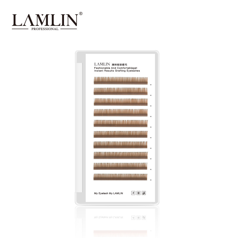 LAMLIN LAN LIN LAN LENIN Yellow Brown 0 07C Volume Roll Mixed Magna Flower Grafting False Lancet