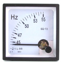 Yangtze River Meters SQ72 DH72 Frequency Table Week 380V 380V 220V 100V 45-55HZ