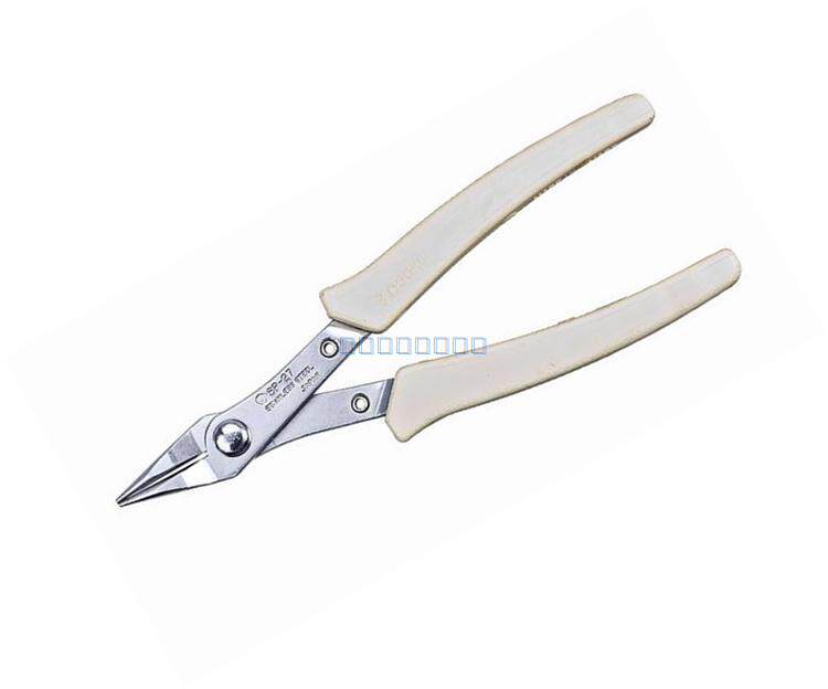 Imported Japan PEAKS Three Mountain Card Electronic Tongs Flat Mouth Pliers SP-27-Taobao