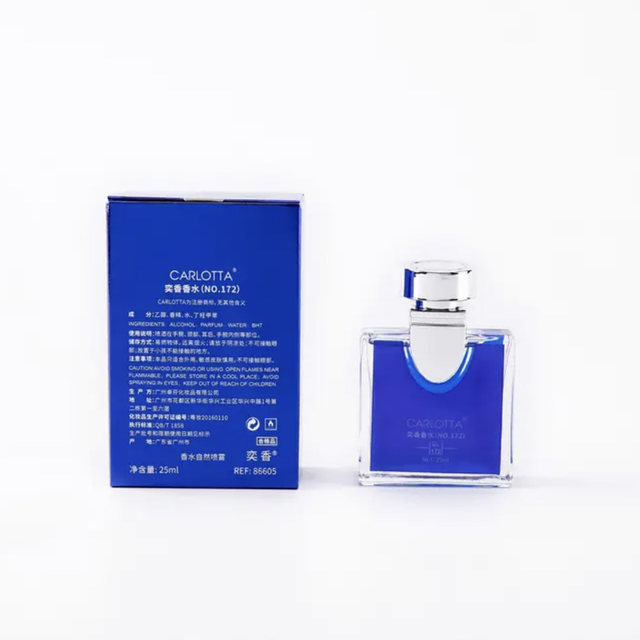 Yixiang perfume 172CARLOTTA sapphire blue tea men's eau de toilette EDP ກິ່ນຫອມສົດຊື່ນຂອງຜູ້ຊາຍດົນນານ