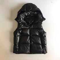 Black Diamond Goose Down Vest Womens 2024 Autumn and Winter Down Jacket Couples Vest Mens Fashion Warmth Thick Outerwear Waistcoat Trendy