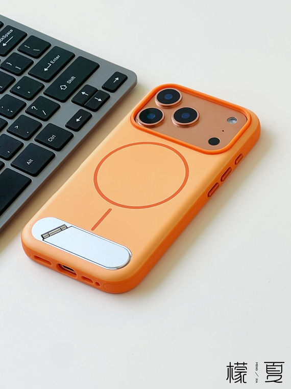 Color Block Stand iPhone Case