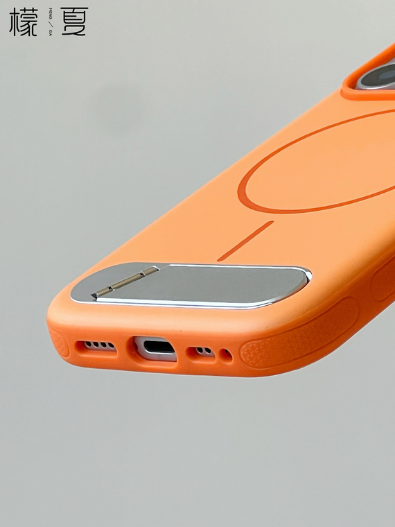 Color Block Stand iPhone Case