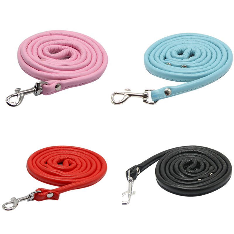 Household pet traction cat traction rope small dog medium and large dog chain traction small dog leather traction rope