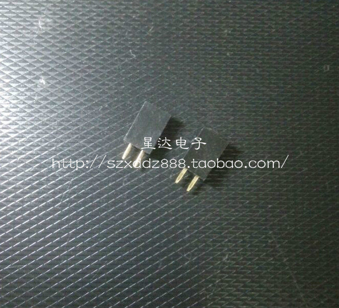 Single row mother 1*2Pin pitch 2 54MM 2 54 single row seat 2P row pin socket plastic height 8 5MM