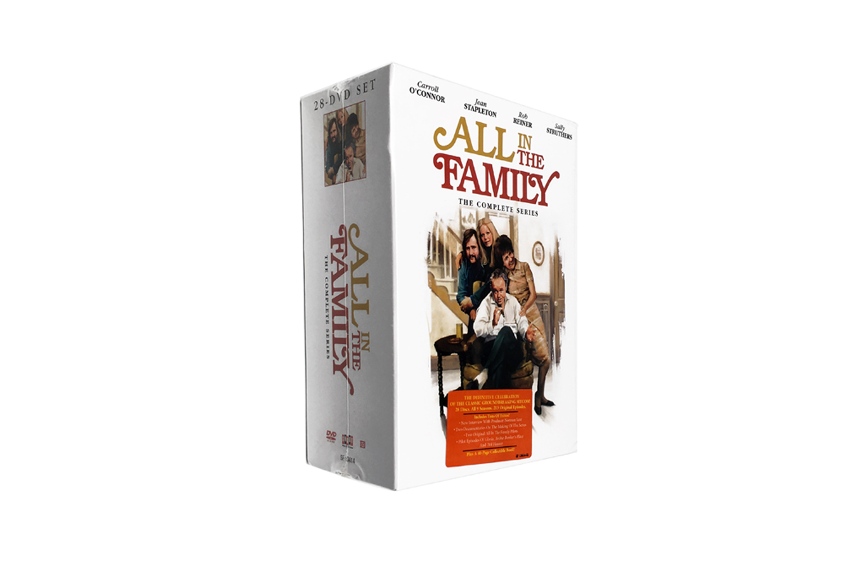 The original American drama The Family Portrait Complete Works ALL IN THE FAMILY 28DVD English pronunciation subtitles