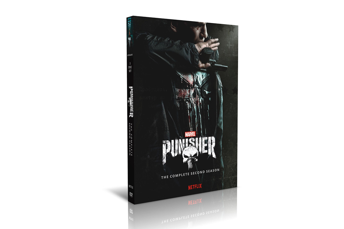 The original American drama The Punisher The Punisher Season 2 3DVD with English subtitles