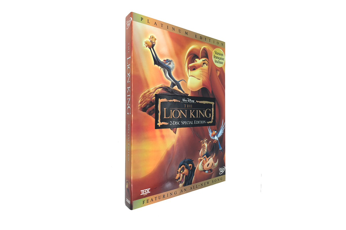 The original classic cartoon The Lion King 2DVD English pronunciation subtitles