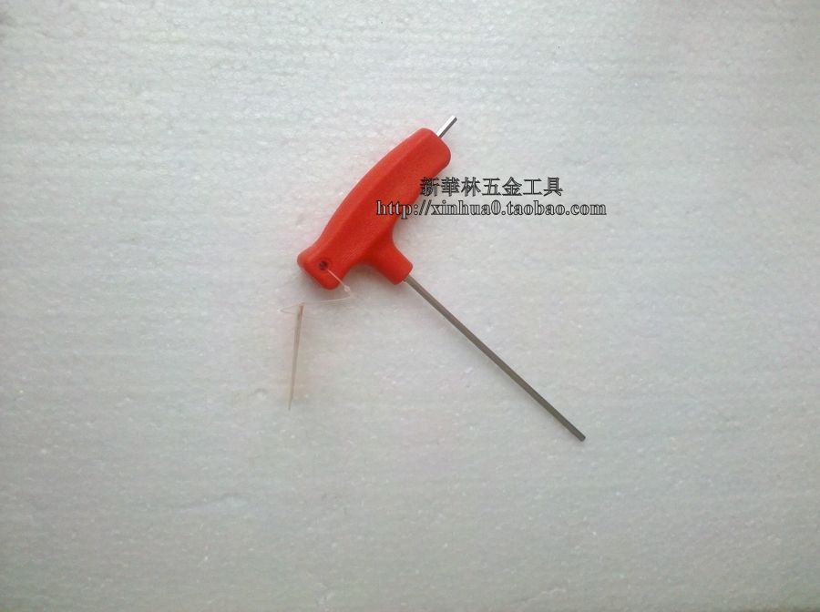 Wesser Wesson flat head T - handle hexagonal wrench TPS-3 32C inner hexagonal wrench 3 32