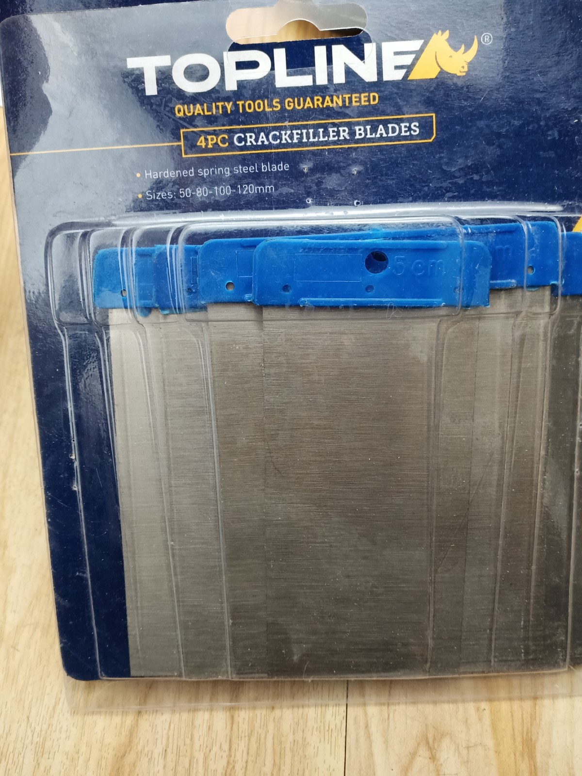 TOPLINE Hardened steel blade size 50-80-100-120mm