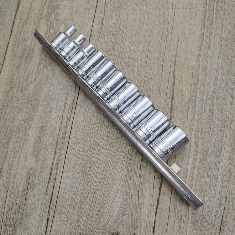 1 4-inch sleeve wrench male-made hexagonal sleeve combined 4-13mm
