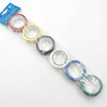 Electrical tape PVC insulation tape electrical tape electrical insulation tape foreign trade tail Sheet 6 pack