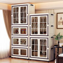 Storage cabinets are installed in seconds storage cabinets storage cabinets snacks children and babies organize clothes plastic folding storage cabinets