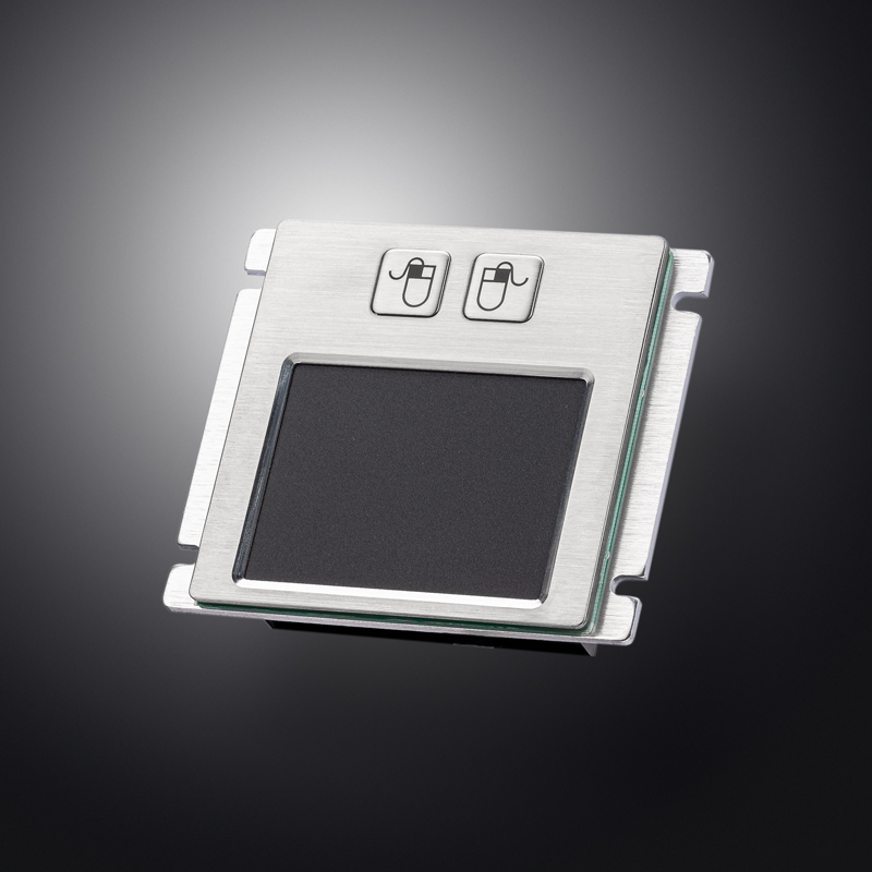 Metal Stainless Steel Touchpad Mouse Waterproof, Explosion-Proof and Oil-Proof Industrial Notebook Keyboard Riot Touchpad