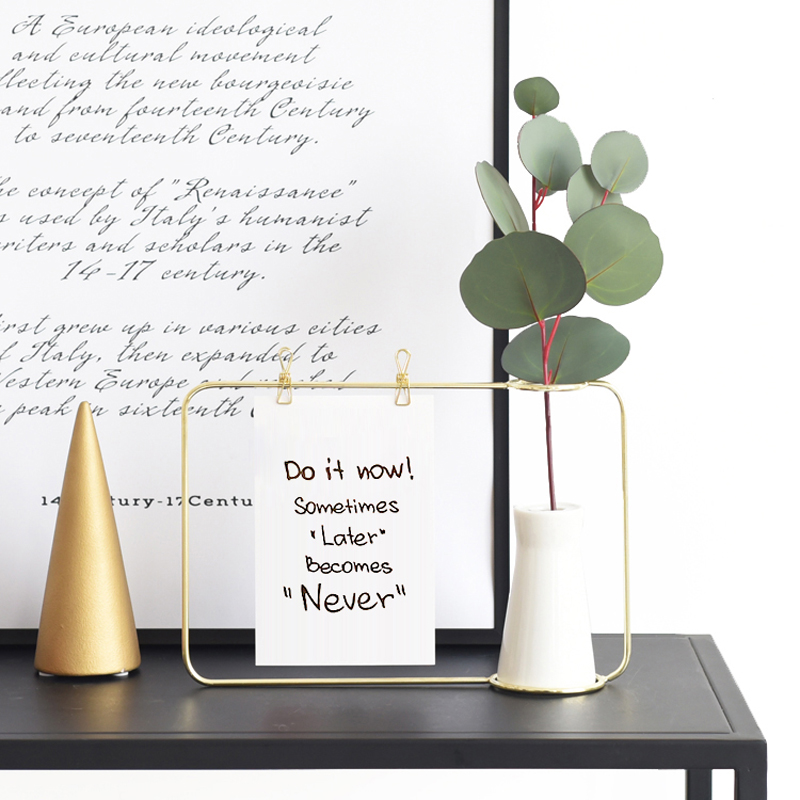 ins Nordic Style Modern Simple Iron Ceramic Small Vase Dried Flower Arrangement Home Living Room Decoration