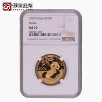 NGC Rating Coin 2020 Panda 15g Gold Coin 70 points Golden Cat Gold Panda Commemorative Coin Panda Coin