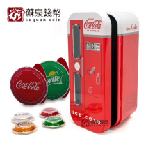 Spot Fidelity 2020 Coca-Cola Fanta Sprite Jianyi Silver Coin Fiji Bottle Cap Style 4 Silver Coins