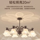 Vintage-Style Living Room Chandelier, American Style 2025 New Model, Main Hall Light, French Retro Bell Flower Bedroom Lighting, Dining Room Lamp