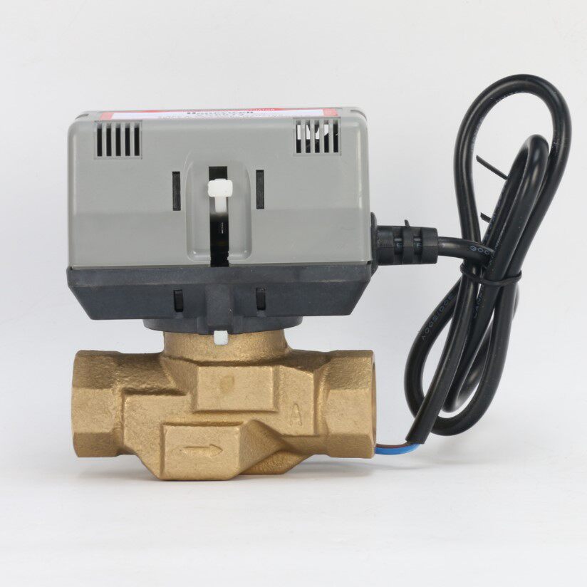 Shanghai brand Honeywell type GVC6013 electric two-pass valve ventilator coil electric valve DN20