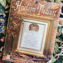 American out-of-print old version of the original imported cross stitch kit:prayer 14ct linen