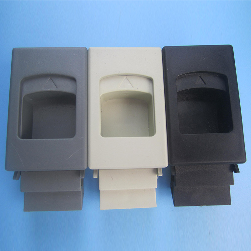Plastic side door buckle Distribution box spring door buckle MS725-3 press the main case cabinet push lock buckle