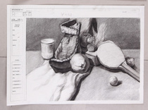 Sketch still life 4 hand-painted finished sketch still life art decoration painting 4 open still life sketch painting original