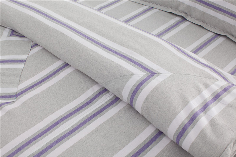 Dày làm bằng tay cũ thô bông bốn mảnh sọc đôi giường đơn quilt đám cưới 1,5 1,8 2 m giường