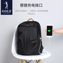 Golf Double Shoulder Bag Mens Bag Backpack Computer Bag 2021 New Fashion Trends College Student Bag Men Travel Bag