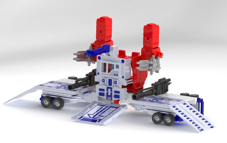 Deformed Toy K Remember Dream Mold Play MP Level P-15 Super-Benevolinale super Renley carriage