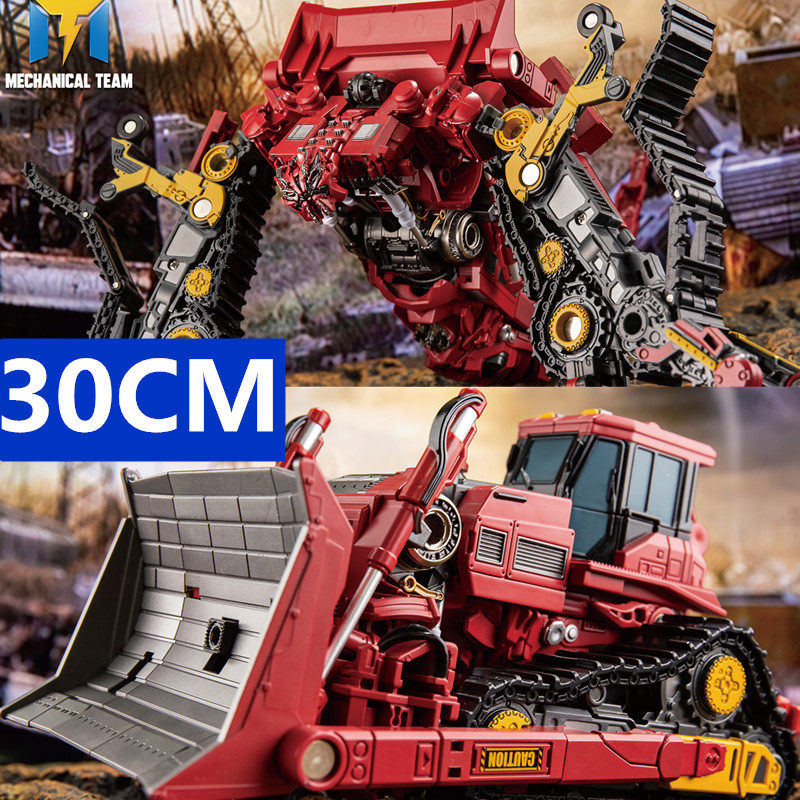 Deformation toy MT-01 Bulldozer Vigorous God Engineering Car Maniocy alloy enlarged version big roaring
