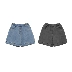 1000 YOKI Mom Quần short denim mỏng mùa hè 2020 Bé trai mới màu sáng Quần đẹp trai Phong cách phương Tây - Quần jean