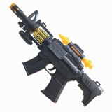 Музыкальный электрический легкий пистолет-пулемет, игрушка, вибрация, новая коллекция