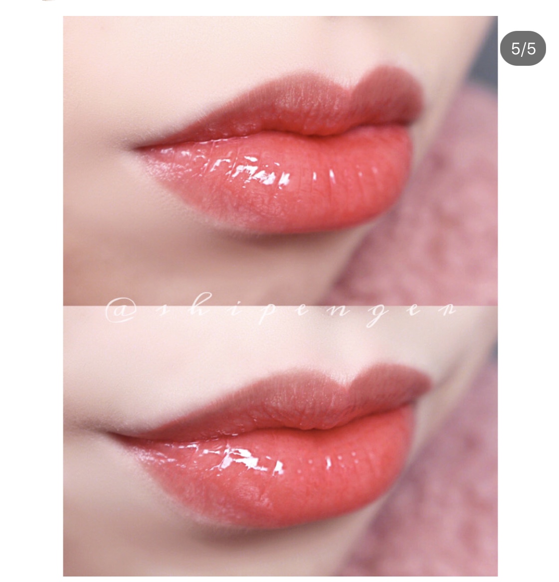 Hàn Quốc mô hình vụ nổ APIEU nước ép môi men JUICY PANG son bóng giữ ẩm cà chua đỏ YS * L416 thay thế - Son bóng / Liquid Rouge on bóng lip gloss	