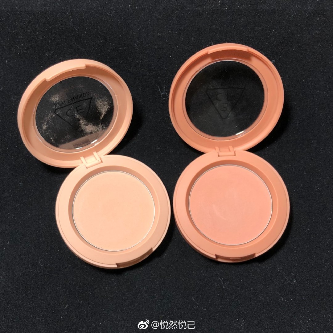 Hàn Quốc 3CE mùa thu và mùa đông MIP RECIPE đơn sắc má hồng bí ngô bẩn màu hồng cam trần màu be ROSE BEIGE - Blush / Cochineal phấn má hồng canmake