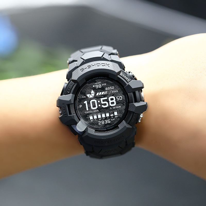 Casio Watch G-Shock Gbd/Gsw-H1000-1A/1A4/1 Smart Gps Bluetooth Heart Rate Men's Watch