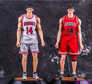 Slam Dunk Master Blood Basketball Player 1/6 khớp di chuyển số 14 Mitsui Shou có thể được di chuyển bằng tay - Capsule Đồ chơi / Búp bê / BJD / Đồ chơi binh sĩ