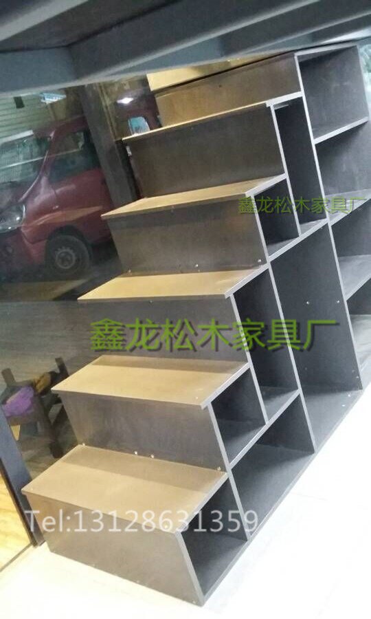 Лестница 跃层楼梯踏步柜衣柜楼梯大型实木楼梯定做室内楼梯阁楼上楼梯订做