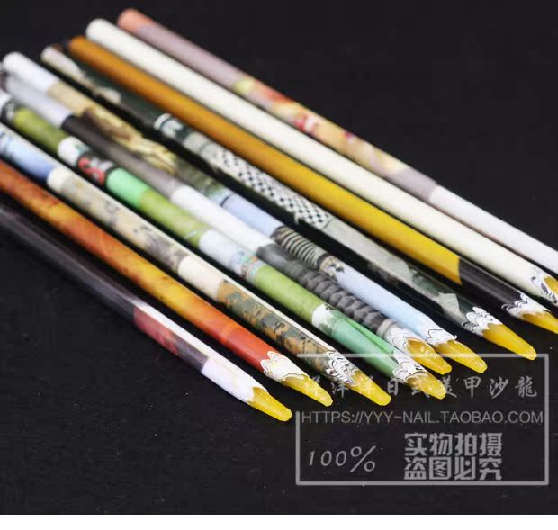 Dụng cụ làm móng tay khoan điểm bút chì dính bút khoan với kim cương điểm kim cương rhinestone công cụ đặc biệt - Công cụ Nail kìm cắt móng chân