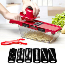 Kitchen supplies multifunctional potato shred shredder household chopping radish shredded potato chips sliced shaved artifact