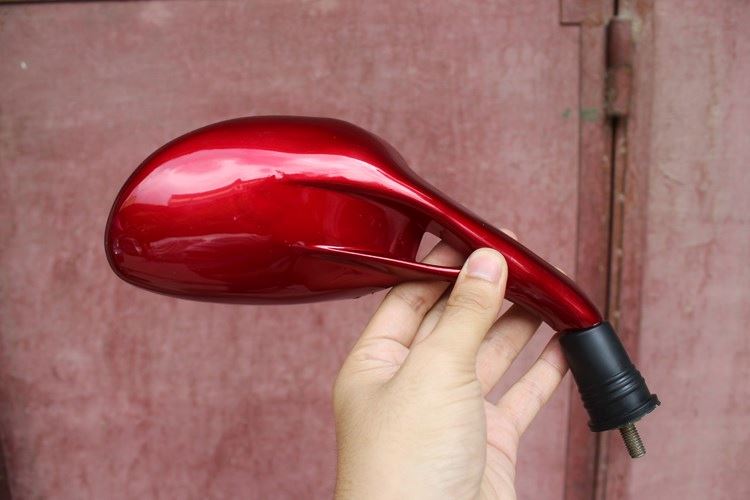 Gương xe máy Guangyang Haomai 125 gương chiếu hậu anh hùng GY6 gương gương chỉnh nha cặp đôi - Xe máy lại gương kiếng xe máy