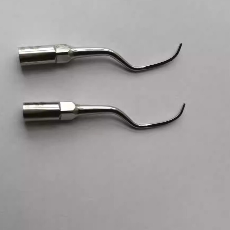 Ultrasonic Dental Scaler Working Tips for Buccal, Lingual, and Subgingival Surfaces, Satelec Dte H3, Ems Woodpecker P5, Pd12