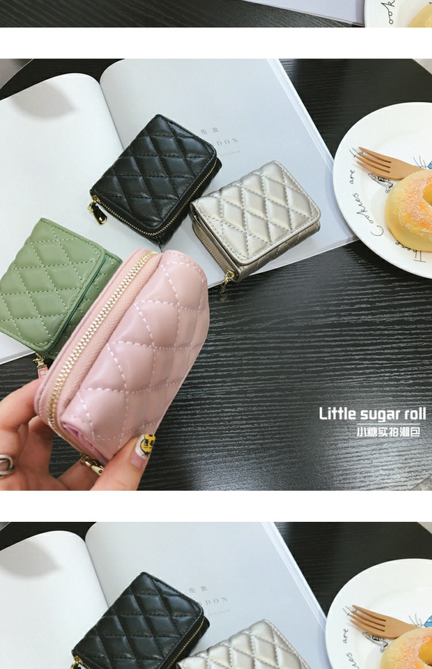 2018 phiên bản tiếng Hàn mới của ví nữ ngắn retro linger in retro hoang ví ví nữ túi ví thủy triều ví lv