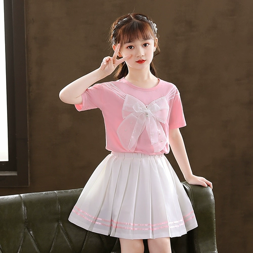 Летнее платье, юбка, летняя летняя одежда, наряд маленькой принцессы, коллекция 2021, популярно в интернете, в западном стиле, подходит для подростков