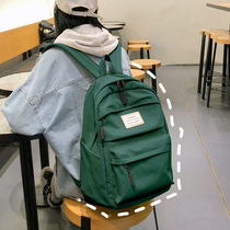 Star same Korean version of high school student bag female 2021 new fashion backpack Mori style ancient feeling backpack women