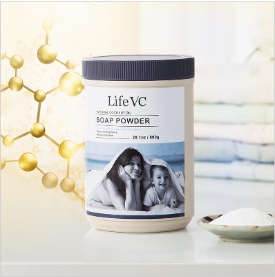 Lifevc Liv Home Enzyme Live Oxygen Washing Powder Super Clean 800g Efficient Desgeria Low Bubble Easy To Drift-Taobao