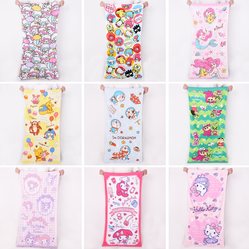 New Bath Towel, Household Absorbent Cute Cartoon Wrap Towel, Bath Towel, Beach Towel, Pure Cotton 120*60 cm New Bath Towel, Household Absorbent Cute Cartoon Wrap Towel, Bath Towel, Beach Towel, Pure Cotton 120*60 cm